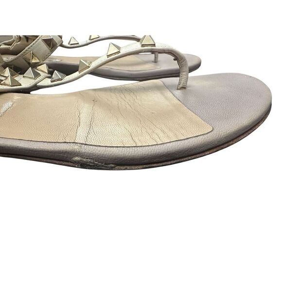 Valentino Garavani Rockstud leather sandals size: 371/2 US 7 - Picture 5 of 12